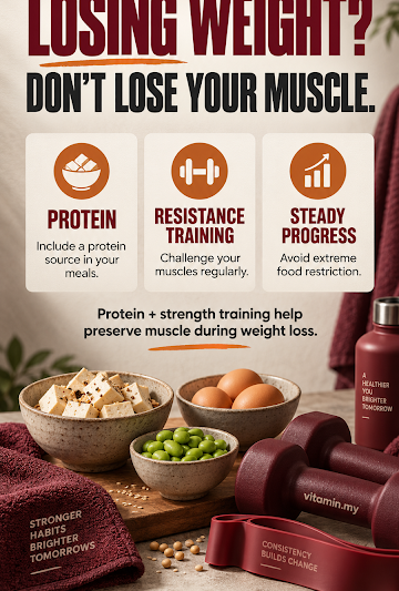 LOSING WEIGHT… BUT LOSING MUSCLE TOO?