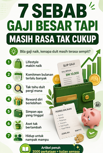 GAJI BESAR TAPI MASIH RASA TAK CUKUP?